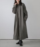 【その他のブランド/Other】のロングシャツワンピース 人気、トレンドファッション・服の通販 founy(ファニー) ファッション Fashion レディースファッション WOMEN ワンピース Dress シャツワンピース Shirt Dresses カーディガン Cardigan ギャザー Gather ショルダー Shoulder シンプル Simple スリット Slit ドロップ Drop ベスト Vest リネン Linen ロング Long thumbnail モスグレー|ID: prp329100004155887 ipo3291000000028637669