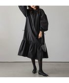 【その他のブランド/Other】のパフスリーブドロストワンピース 人気、トレンドファッション・服の通販 founy(ファニー) ファッション Fashion レディースファッション WOMEN ワンピース Dress ギャザー Gather ショルダー Shoulder スタンド Stand スリーブ Sleeve ドロップ Drop ドローコード Draw Cord フェミニン Feminine フレア Flare ロング Long thumbnail ブラック|ID: prp329100004155900 ipo3291000000028641480