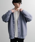 【ロッキーモンロー/Rocky Monroe】のオーバーサイズフェザーヤーンVネックニットカーディガン 人気、トレンドファッション・服の通販 founy(ファニー) ファッション Fashion レディースファッション WOMEN トップス・カットソー Tops/Tshirt ニット Knit Tops カーディガン Cardigans Vネック V-Neck インナー Inner カットソー Cut And Sew カーディガン Cardigan シンプル Simple スラックス Slacks デニム Denim ハイネック High Neck バランス Balance フェザーヤーン Feather Yarn ベーシック Basic ポケット Pocket メンズ Mens ワイド Wide 再入荷 Restock/Back In Stock/Re Arrival おすすめ Recommend thumbnail 11.L.ブルー|ID: prp329100004155916 ipo3291000000028642583