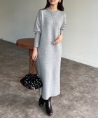 【シェトワ/Chez toi】のIラインニットワンピース 人気、トレンドファッション・服の通販 founy(ファニー) ファッション Fashion レディースファッション WOMEN ワンピース Dress ニットワンピース Knit Dresses おすすめ Recommend シンプル Simple ジャケット Jacket スニーカー Sneakers トレンド Trend ベスト Vest 無地 Plain Color thumbnail グレー|ID: prp329100004155923 ipo3291000000028642655