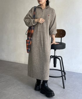 【シーピーシーエム/CPCM】の【U.S. POLO ASSN.】畦編ハーフジップワンピース 人気、トレンドファッション・服の通販 founy(ファニー) ファッション Fashion レディースファッション WOMEN ワンピース Dress イタリア Italy コレクション Collection シンプル Simple スリット Slit フィット Fit メンズ Mens ロング Long 畦 Ridge 腕時計 Watch |ID:prp329100004155924