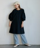 【サニーレーベル/Sonny Label / URBAN RESEARCH】の袖ボリュームスウェットミニワンピース 人気、トレンドファッション・服の通販 founy(ファニー) ファッション Fashion レディースファッション WOMEN ワンピース Dress 2024年 2024 2024-2025秋冬・A/W Aw/Autumn/Winter/Fw/Fall/2024-2025 A/W・秋冬 Aw・Autumn/Winter・Fw・Fall-Winter 冬 Winter おすすめ Recommend ショルダー Shoulder スリーブ Sleeve チュニック Tunic ドロップ Drop ミドル Middle ロング Long thumbnail D.ネイビー|ID: prp329100004155932 ipo3291000000028642788