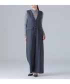 【その他のブランド/Other】の梳毛 オールインワン 人気、トレンドファッション・服の通販 founy(ファニー) ファッション Fashion レディースファッション WOMEN ワンピース Dress オールインワン ワンピース All In One Dress おすすめ Recommend インナー Inner ジャケット Jacket マニッシュ Mannish リボン Ribbon エレガント 上品 Elegant thumbnail NAVY|ID: prp329100004155947 ipo3291000000028642906