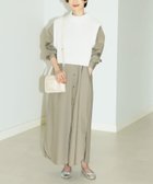 【その他のブランド/Other】の畦ニットベスト * シャツワンピース GREIGE|ID: prp329100004155971 ipo3291000000028643103