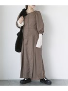 【エヘカソポ/ehka sopo】のフロントジップワンピース 人気、トレンドファッション・服の通販 founy(ファニー) ファッション Fashion レディースファッション WOMEN ワンピース Dress シンプル Simple スリーブ Sleeve フレア Flare thumbnail グレー|ID: prp329100004156006 ipo3291000000028825874