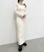 【ユーバイ スピック&スパン/U by Spick&Span】のオフショルニットロングワンピース 人気、トレンドファッション・服の通販 founy(ファニー) ファッション Fashion レディースファッション WOMEN ワンピース Dress 2024年 2024 2024-2025秋冬・A/W Aw/Autumn/Winter/Fw/Fall/2024-2025 おすすめ Recommend オフショルダー Off Shoulder エレガント 上品 Elegant thumbnail ナチュラル|ID: prp329100004156016 ipo3291000000028794706