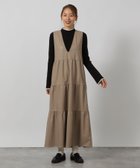 【ラコレ/LAKOLE】のFLティアードワンピース 人気、トレンドファッション・服の通販 founy(ファニー) ファッション Fashion レディースファッション WOMEN ワンピース Dress インナー Inner カットソー Cut And Sew タートル Turtle ティアードワンピース Tiered Dress フェイクレザー Faux Leather リボン Ribbon エレガント 上品 Elegant thumbnail モカ57|ID: prp329100004156023 ipo3291000000028643435