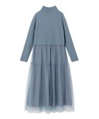 【アナイ/ANAYI】のチュールドッキング ワンピース 人気、トレンドファッション・服の通販 founy(ファニー) ファッション Fashion レディースファッション WOMEN ワンピース Dress A/W・秋冬 Aw・Autumn/Winter・Fw・Fall-Winter エレガント 上品 Elegant ギャザー Gather ジャケット Jacket タフタ Taffeta チュール Tulle ドッキング Docking バレエ Ballet thumbnail blue|ID: prp329100004156026 ipo3291000000028794625