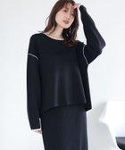 【グローバルワーク/GLOBAL WORK】のメルティニットセットアップ/115403 人気、トレンドファッション・服の通販 founy(ファニー) ファッション Fashion レディースファッション WOMEN トップス・カットソー Tops/Tshirt ニット Knit Tops セットアップ Set Up フレア Flare ボトム Bottom 人気 Popularity thumbnail ブラック09|ID: prp329100004156027 ipo3291000000028643464