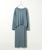 【グローバルワーク/GLOBAL WORK】のメルティニットセットアップ/115403 人気、トレンドファッション・服の通販 founy(ファニー) ファッション Fashion レディースファッション WOMEN トップス・カットソー Tops/Tshirt ニット Knit Tops セットアップ Set Up フレア Flare ボトム Bottom 人気 Popularity thumbnail ダスティブルー82|ID: prp329100004156027 ipo3291000000028643471