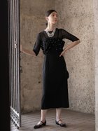 【ラシュッド/LASUD】のパールビスチェドレス 人気、トレンドファッション・服の通販 founy(ファニー) ファッション Fashion レディースファッション WOMEN トップス・カットソー Tops/Tshirt ビスチェ Bustier ワンピース Dress ドレス Party Dresses おすすめ Recommend ギャザー Gather ドレス Dress ネックレス Necklace パール Pearl ビスチェ Bustier モノトーン Monotone リボン Ribbon エレガント 上品 Elegant thumbnail ブラック|ID: prp329100004156060 ipo3291000000028643652