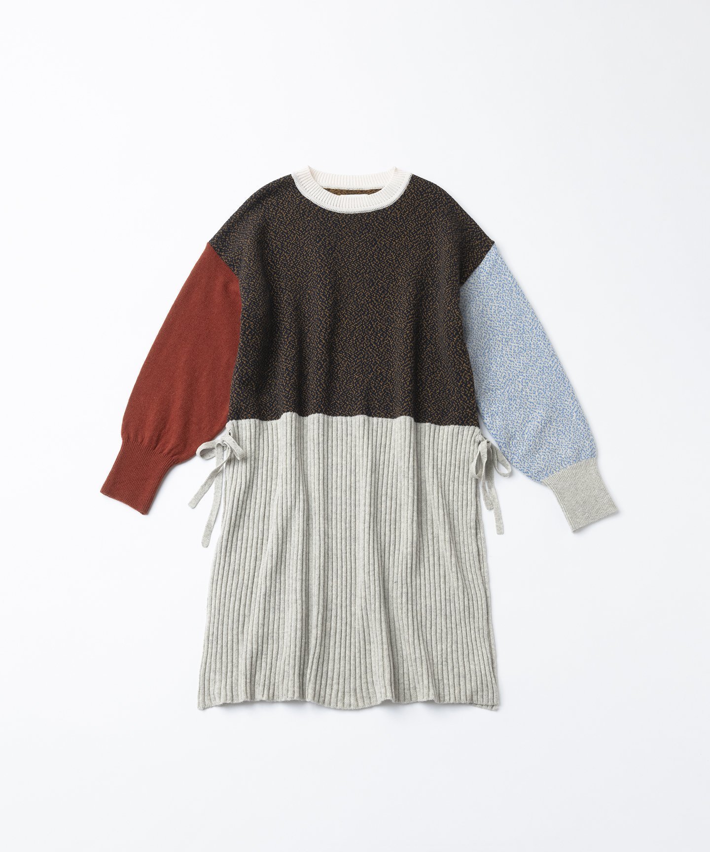 【トリコテ/Tricote】のMELANGE DRESS インテリア・キッズ・メンズ・レディースファッション・服の通販 founy(ファニー) 　ファッション　Fashion　レディースファッション　WOMEN　ワンピース　Dress　ドレス　Party Dresses　スリット　Slit　ボトム　Bottom　メランジ　Melange　99BLACK|ID: prp329100004156110 ipo3291000000028771226