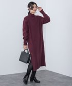 【その他のブランド/Other】のリブタートル * ニットワンピース (セットアイテム) 人気、トレンドファッション・服の通販 founy(ファニー) ファッション Fashion レディースファッション WOMEN ワンピース Dress ニットワンピース Knit Dresses シンプル Simple スリット Slit タートルネック Turtleneck フィット Fit エレガント 上品 Elegant 楽ちん Easy thumbnail BURGUNDY|ID: prp329100004156135 ipo3291000000028644210