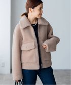 【イエナ/IENA】のURBANCODE LONDON エコファーブルゾン リバーシブル 人気、トレンドファッション・服の通販 founy(ファニー) ファッション Fashion レディースファッション WOMEN アウター Coat Outerwear ブルゾン Blouson/Jackets ショート Short ジャケット Jacket ダブル Double バランス Balance ブルゾン Blouson ポケット Pocket リバーシブル Reversible ロンドン London エレガント 上品 Elegant thumbnail ブラウン C|ID: prp329100004156166 ipo3291000000028644348