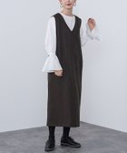 【その他のブランド/Other】のジャンパースカート * ブラウス セット(セットアイテム) 人気、トレンドファッション・服の通販 founy(ファニー) ファッション Fashion レディースファッション WOMEN スカート Skirt シンプル Simple ストレート Straight スリーブ Sleeve タートルネック Turtleneck ロング Long エレガント 上品 Elegant thumbnail CHARCOAL BLACK|ID: prp329100004156189 ipo3291000000028644485