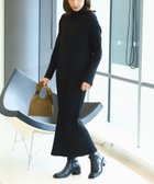 【その他のブランド/Other】の切替 ワイドリブ ワンピース BLACK|ID: prp329100004156202 ipo3291000000028644570