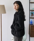 【フリークスストア/FREAK'S STORE】の丸襟 カットボアジャケット 人気、トレンドファッション・服の通販 founy(ファニー) ファッション Fashion レディースファッション WOMEN アウター Coat Outerwear ジャケット Jackets A/W・秋冬 Aw・Autumn/Winter・Fw・Fall-Winter 冬 Winter バランス Balance パイピング Piping ブルゾン Blouson 軽量 Lightweight thumbnail ブラック|ID: prp329100004156204 ipo3291000000028644579