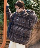 【フリークスストア/FREAK'S STORE】のFREAK S STORE OUTDOORS ジャガード ボアジャケット【限定展開】 人気、トレンドファッション・服の通販 founy(ファニー) ファッション Fashion レディースファッション WOMEN アウター Coat Outerwear ジャケット Jackets A/W・秋冬 Aw・Autumn/Winter・Fw・Fall-Winter 冬 Winter ジャケット Jacket ハイネック High Neck ワンポイント One Point 防寒 Cold Protection thumbnail ブラウン|ID: prp329100004156213 ipo3291000000028644614