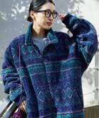 【フリークスストア/FREAK'S STORE】のFREAK S STORE OUTDOORS ジャガード ボアジャケット【限定展開】 人気、トレンドファッション・服の通販 founy(ファニー) ファッション Fashion レディースファッション WOMEN アウター Coat Outerwear ジャケット Jackets A/W・秋冬 Aw・Autumn/Winter・Fw・Fall-Winter 冬 Winter ジャケット Jacket ハイネック High Neck ワンポイント One Point 防寒 Cold Protection thumbnail ネイビー|ID: prp329100004156213 ipo3291000000028644617