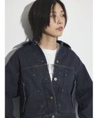 【その他のブランド/Other】の【lelill×GOGC】コンパクトデニムジャケット 人気、トレンドファッション・服の通販 founy(ファニー) ファッション Fashion レディースファッション WOMEN アウター Coat Outerwear ジャケット Jackets デニムジャケット Denim Jackets コンパクト Compact デニム Denim トレンド Trend バランス Balance フォルム Form フラップ Flap フロント Front ベーシック Basic ポケット Pocket ロング Long ワイド Wide thumbnail インディゴ|ID: prp329100004156218 ipo3291000000028644643