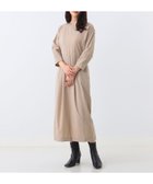 【その他のブランド/Other】のボートネック ストレッチワンピース BEIGE|ID: prp329100004156230 ipo3291000000028644693