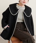 【ナチュラルクチュール/natural couture】のビッグ衿ループブークレショートコート 人気、トレンドファッション・服の通販 founy(ファニー) ファッション Fashion レディースファッション WOMEN アウター Coat Outerwear コート Coats 2024年 2024 2024-2025秋冬・A/W Aw/Autumn/Winter/Fw/Fall/2024-2025 おすすめ Recommend ジップ Zip デニム Denim トレーナー Trainer ビッグ Big フロント Front ポケット Pocket 今季 This Season thumbnail ブラック|ID: prp329100004156267 ipo3291000000028644900