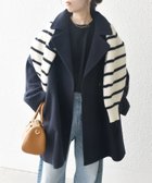 【シップス フォー ウィメン/SHIPS】の【WEB限定】SHIPS any スタンド ダブル カラー コート 24FW 人気、トレンドファッション・服の通販 founy(ファニー) ファッション Fashion レディースファッション WOMEN アウター Coat Outerwear コート Coats おすすめ Recommend スタンド Stand ダブル Double チェスター Chester ハーフ Half マフラー Scarf 防寒 Cold Protection thumbnail ネイビー|ID: prp329100004156269 ipo3291000000028644908