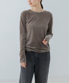 【アーバンリサーチ/URBAN RESEARCH】のシアーベロアロングスリーブカットソー 人気、トレンドファッション・服の通販 founy(ファニー) ファッション Fashion レディースファッション WOMEN トップス・カットソー Tops/Tshirt カットソー Cut and Sewn ベロア Velour 2024年 2024 2024-2025秋冬・A/W Aw/Autumn/Winter/Fw/Fall/2024-2025 A/W・秋冬 Aw・Autumn/Winter・Fw・Fall-Winter 冬 Winter おすすめ Recommend インナー Inner カットソー Cut And Sew シアー Sheer シンプル Simple スラックス Slacks トレンド Trend ビスチェ Bustier ベロア Velor 今季 This Season thumbnail BROWN|ID: prp329100004156284 ipo3291000000028644974