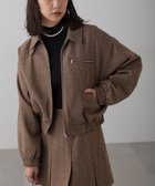 【フリーズマート/FREE'S MART】のジップブルゾン 人気、トレンドファッション・服の通販 founy(ファニー) ファッション Fashion レディースファッション WOMEN アウター Coat Outerwear ブルゾン Blouson/Jackets おすすめ Recommend ガーリー Girly クロップド Cropped ジップ Zip スタンド Stand セットアップ Set Up チェック Check ツイード Tweed ポケット Pocket 冬 Winter thumbnail モカ|ID: prp329100004156286 ipo3291000000028644989