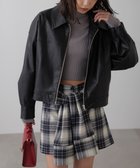 【フリーズマート/FREE'S MART】の合皮ジップアップブルゾン 人気、トレンドファッション・服の通販 founy(ファニー) ファッション Fashion レディースファッション WOMEN アウター Coat Outerwear ブルゾン Blouson/Jackets おすすめ Recommend ギャザー Gather ショート Short スウェット Sweat フォルム Form thumbnail ブラック|ID: prp329100004156290 ipo3291000000028645012