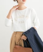 【アーバンリサーチ ドアーズ/URBAN RESEARCH DOORS】のロゴプリント+刺しゅうロンT-SHIRTS 人気、トレンドファッション・服の通販 founy(ファニー) ファッション Fashion レディースファッション WOMEN トップス・カットソー Tops/Tshirt シャツ/ブラウス Shirts/Blouses ロング / Tシャツ T-Shirts 2024年 2024 2024-2025秋冬・A/W Aw/Autumn/Winter/Fw/Fall/2024-2025 A/W・秋冬 Aw・Autumn/Winter・Fw・Fall-Winter 冬 Winter おすすめ Recommend カーディガン Cardigan ジャケット Jacket スラックス Slacks ブルゾン Blouson プリント Print ベーシック Basic 長袖 Long Sleeve thumbnail OFF×BEG|ID: prp329100004156292 ipo3291000000029060202