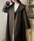 【ジュノア/JUNOAH】のMeiru 2wayAラインコート 人気、トレンドファッション・服の通販 founy(ファニー) ファッション Fashion レディースファッション WOMEN アウター Coat Outerwear コート Coats Aラインコート A-Line Coats thumbnail ブラウン|ID: prp329100004156301 ipo3291000000028645070