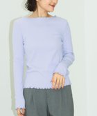 【その他のブランド/Other】のテレコメロー プルオーバー 人気、トレンドファッション・服の通販 founy(ファニー) ファッション Fashion レディースファッション WOMEN トップス・カットソー Tops/Tshirt プルオーバー Pullover インナー Inner コンパクト Compact テレコ Tereko フェミニン Feminine thumbnail LAVENDER|ID: prp329100004156314 ipo3291000000028645131