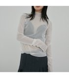 【ルシェル ブルー/LE CIEL BLEU】のハイネックシアートップ / High Neck Sheer Top 人気、トレンドファッション・服の通販 founy(ファニー) ファッション Fashion レディースファッション WOMEN ワンピース Dress インナー Inner カットソー Cut And Sew シンプル Simple ジャケット Jacket スウェット Sweat スーツ Suit ベーシック Basic エレガント 上品 Elegant thumbnail ホワイト|ID: prp329100004156350 ipo3291000000028645292