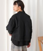 【ブージュルード/Bou Jeloud】のレイヤードブルゾン 人気、トレンドファッション・服の通販 founy(ファニー) ファッション Fashion レディースファッション WOMEN アウター Coat Outerwear ブルゾン Blouson/Jackets ポケット Pocket 再入荷 Restock/Back In Stock/Re Arrival thumbnail BLACK|ID: prp329100004156374 ipo3291000000028645409