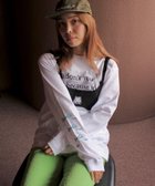 【チュクラ/chuclla】のSe ribbon sleeve ロンT【SANSeLF】sanwh24s001 人気、トレンドファッション・服の通販 founy(ファニー) ファッション Fashion レディースファッション WOMEN トップス・カットソー Tops/Tshirt ロング / Tシャツ T-Shirts ガーリー Girly スリーブ Sleeve ミックス Mix リボン Ribbon ロング Long thumbnail ホワイト|ID: prp329100004156383 ipo3291000000028645459