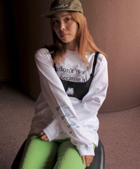 【チュクラ/chuclla】のSe ribbon sleeve ロンT【SANSeLF】sanwh24s001 人気、トレンドファッション・服の通販 founy(ファニー) ファッション Fashion レディースファッション WOMEN トップス・カットソー Tops/Tshirt ロング / Tシャツ T-Shirts ガーリー Girly スリーブ Sleeve ミックス Mix リボン Ribbon ロング Long |ID:prp329100004156383