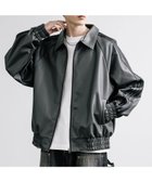 【ロッキーモンロー/Rocky Monroe】のサイドラインPUレザードルマンブルゾン 人気、トレンドファッション・服の通販 founy(ファニー) ファッション Fashion レディースファッション WOMEN アウター Coat Outerwear ブルゾン Blouson/Jackets インナー Inner シンプル Simple スポーティ Sporty バランス Balance レギュラー Regular エレガント 上品 Elegant thumbnail 105.チャコール|ID: prp329100004156386 ipo3291000000028695950