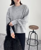 【その他のブランド/Other】のハート刺繍スウェットプルオーバー 人気、トレンドファッション・服の通販 founy(ファニー) ファッション Fashion レディースファッション WOMEN トップス・カットソー Tops/Tshirt パーカ Sweats プルオーバー Pullover スウェット Sweat 2024年 2024 2024-2025秋冬・A/W Aw/Autumn/Winter/Fw/Fall/2024-2025 おすすめ Recommend インナー Inner スウェット Sweat ドット Dot ボトム Bottom thumbnail グレー|ID: prp329100004156555 ipo3291000000028755325