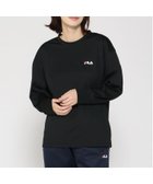 【ニッキー/nikki】のFILA/ハニカムメッシュロングTシャツ 人気、トレンドファッション・服の通販 founy(ファニー) ファッション Fashion レディースファッション WOMEN トップス・カットソー Tops/Tshirt シャツ/ブラウス Shirts/Blouses ロング / Tシャツ T-Shirts thumbnail BK|ID: prp329100004156633 ipo3291000000028647965