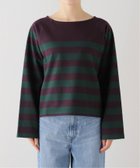 【イエナ/IENA】のRaspail/ラスパイユ 別注 パネルボーダーTシャツ 人気、トレンドファッション・服の通販 founy(ファニー) ファッション Fashion レディースファッション WOMEN トップス・カットソー Tops/Tshirt シャツ/ブラウス Shirts/Blouses ロング / Tシャツ T-Shirts コレクション Collection パープル Purple フレンチ French ボーダー Border 別注 Special Order モダン Modern thumbnail パープル|ID: prp329100004156638 ipo3291000000028648014