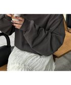 【ディスコート/Discoat】の【WEB限定】オフショルスウェット 人気、トレンドファッション・服の通販 founy(ファニー) ファッション Fashion レディースファッション WOMEN トップス・カットソー Tops/Tshirt パーカ Sweats スウェット Sweat thumbnail チャコールグレー|ID: prp329100004156647 ipo3291000000028648069