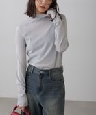 【フリーズマート/FREE'S MART】のシアーラメハイネックカットソー 人気、トレンドファッション・服の通販 founy(ファニー) ファッション Fashion レディースファッション WOMEN トップス・カットソー Tops/Tshirt カットソー Cut and Sewn キャミワンピース Cami Dress スウェット Sweat エレガント 上品 Elegant thumbnail ライトグレー|ID: prp329100004156650 ipo3291000000028648094