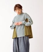 【その他のブランド/Other】の「KELEN/ケレン」ニットコンビトップス SAXE|ID: prp329100004156688 ipo3291000000028648426