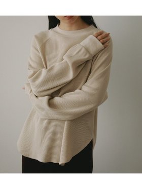 【カーサフライン/CASA FLINE】のワッフルラグラントップス 人気、トレンドファッション・服の通販 founy(ファニー) ファッション Fashion レディースファッション WOMEN トップス・カットソー Tops/Tshirt シンプル Simple 日本製 Made In Japan |ID:prp329100004156718