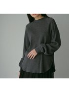 【カーサフライン/CASA FLINE】のワッフルラグラントップス 人気、トレンドファッション・服の通販 founy(ファニー) ファッション Fashion レディースファッション WOMEN トップス・カットソー Tops/Tshirt シンプル Simple 日本製 Made In Japan thumbnail CHARCOAL|ID: prp329100004156718 ipo3291000000028848009