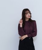 【ナチュラル ビューティー ベーシック/NATURAL BEAUTY BASIC】のカッセンシャーリングネックブラウス 人気、トレンドファッション・服の通販 founy(ファニー) ファッション Fashion レディースファッション WOMEN トップス・カットソー Tops/Tshirt シャツ/ブラウス Shirts/Blouses おすすめ Recommend カフス Cuffs クラシカル Classical シャーリング Shirring フェミニン Feminine フロント Front プリーツ Pleats ベーシック Basic thumbnail カシス1|ID: prp329100004156758 ipo3291000000028888738