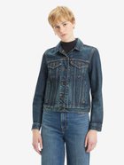 【リーバイス/Levis】のトラッカージャケット ダークインディゴ CANT FRGET IT 人気、トレンドファッション・服の通販 founy(ファニー) ファッション Fashion レディースファッション WOMEN アウター Coat Outerwear ジャケット Jackets シェイプ Shape シンプル Simple ジャケット Jacket スタイリッシュ Stylish セットアップ Set Up デニム Denim thumbnail Dark Indigo - Worn In|ID: prp329100004157081 ipo3291000000028660752