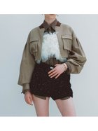 【リリーブラウン/Lily Brown】のフロントポケットクロップドブルゾン 人気、トレンドファッション・服の通販 founy(ファニー) ファッション Fashion レディースファッション WOMEN アウター Coat Outerwear ブルゾン Blouson/Jackets コンパクト Compact チェック Check バランス Balance ポケット Pocket リップ Lip ルーズ Loose thumbnail BEG[037]|ID: prp329100004157083 ipo3291000000028660765