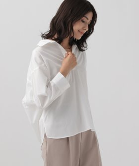 【エルーラ/Elura】 アイロンいらずスキッパーシャツ/140979人気、トレンドファッション・服の通販 founy(ファニー) ファッション Fashion レディースファッション WOMEN トップス・カットソー Tops/Tshirt シャツ/ブラウス Shirts/Blouses おすすめ Recommend スキッパー Skipper |ID:prp329100004157443